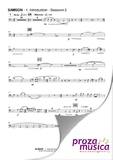 SAMSON Oratorio (bassoon 2)