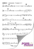 SAMSON Oratorio (trumpet 1)