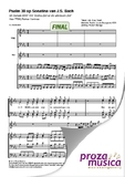 Psalm 39 op Sonate van J.S. Bach (begeleiding bij 50039004)