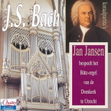 Jan Jansen bespeelt het Bätz orgel van de Domkerk te Utrecht