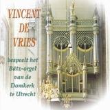 Vincent de Vries bespeelt het Bätz-orgel van de Domkerk te Utrecht